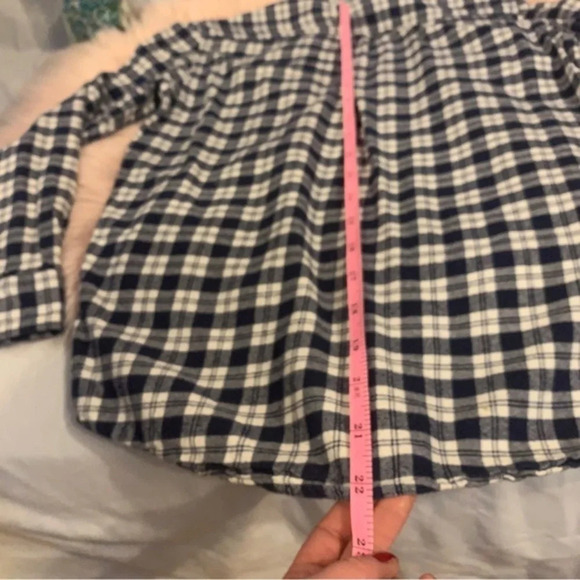 Champs Plaid Button Up Long Sleeve, Dress, Shirt, Small - Picture 8 of 10